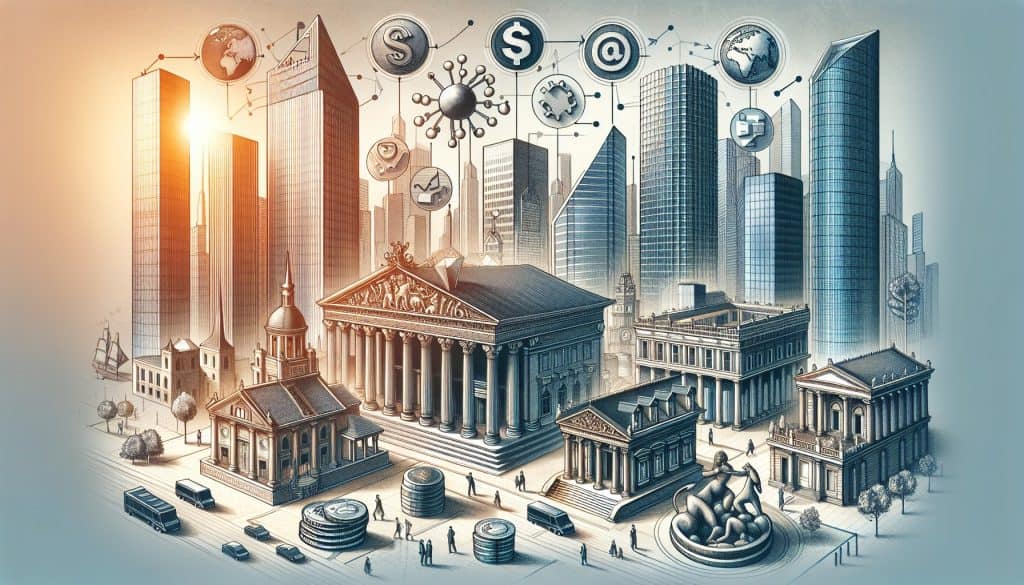 Evolucija finančnih institucij skozi zgodovino: Od starih trgovskih hiš do globalnih korporacij